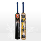 Salman Sports Tape Ball Cricket Bat - F16, made in Pakistan from Rawalakot Wood for power hitting in tape ball cricket.