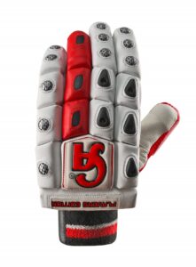 CA Player Edition Cricket Batting Gloves - Right Hand with ergonomic design, fiber protection for knuckles, and premium sheep leather for comfort and durability.