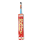 SAKI Tape Ball Cricket Bat - Red, made in Pakistan from premium Rawalakot Wood for power hitting, used by Khurram Chakwal’s top Boss.