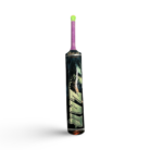 Coconut Cricket Bat - Venom Edition by ZAR Sports, designed for durability and performance in tape ball cricket.