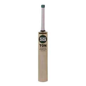 SS Retro Power Plus Bat - Senior with 10 grains, concave edges, and superior grip, crafted from Grade 1 English Willow for high-performance cricket.