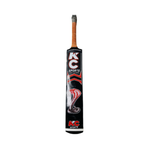 KC Sports Tape Ball Cricket Bat made from Rawalkot wood, offering power, precision, and durability. Trusted by Khurram Chakwal for top performance.