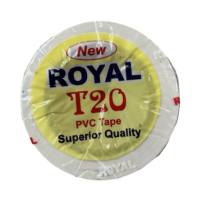 PVC Royal Electrical Tape for Tape Ball Tennis Cricket – 1 roll with 10 tapes, offering superior quality and durability for tournaments.